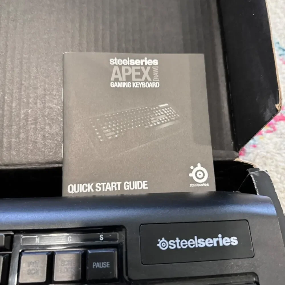 SteelSeries Apex RAW 64121 Wired Keyboard Gaming Keyboard104 Keys - USB - PC/Mac
